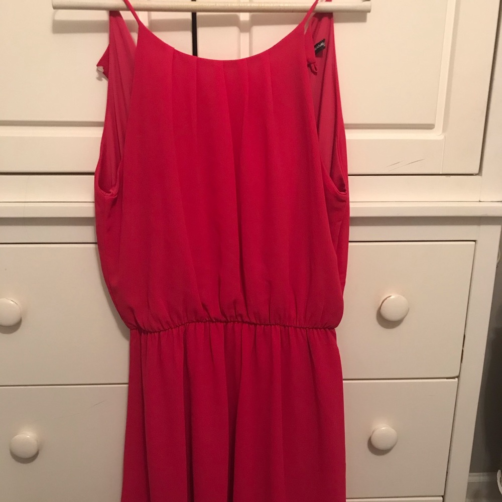 Open back dress